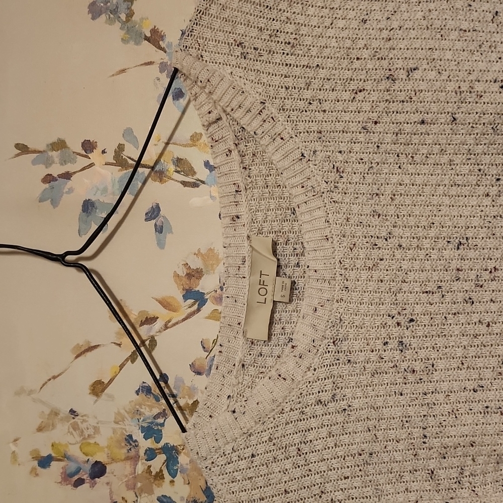 White Loft Sweater (speckled) - Picture 5 of 6